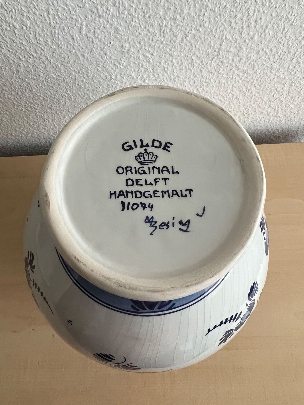 Vasen & Gefässe: Blumenvase Delfter Porzellan – Gebraucht aus Horgen von Hotrova448 3