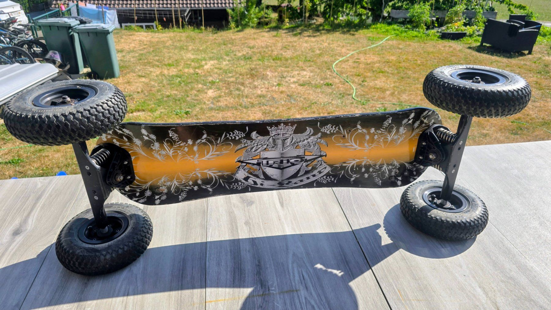Skateboards: Mountainboard Skateboard Trio Action – Gebraucht aus Magglingen/Macolin von Vieuxdruide 4