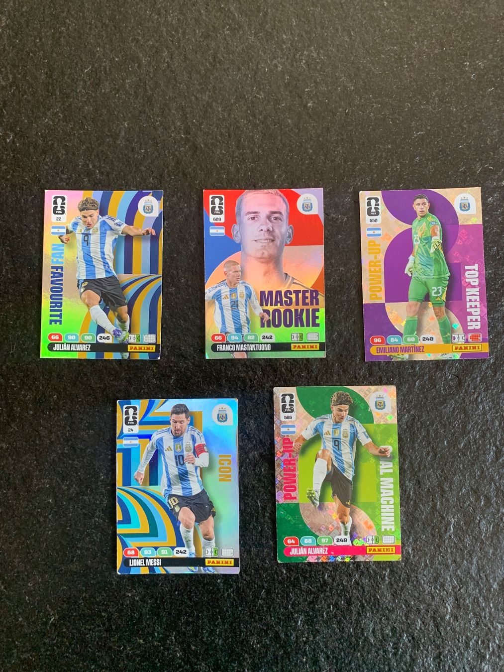 Panini Cartes à collectionner: Panini 5 x Adrenalyn Karten – D'occasion à Grüsch par Affenarsch