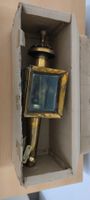 Antike Kutschenlampe aus Messing