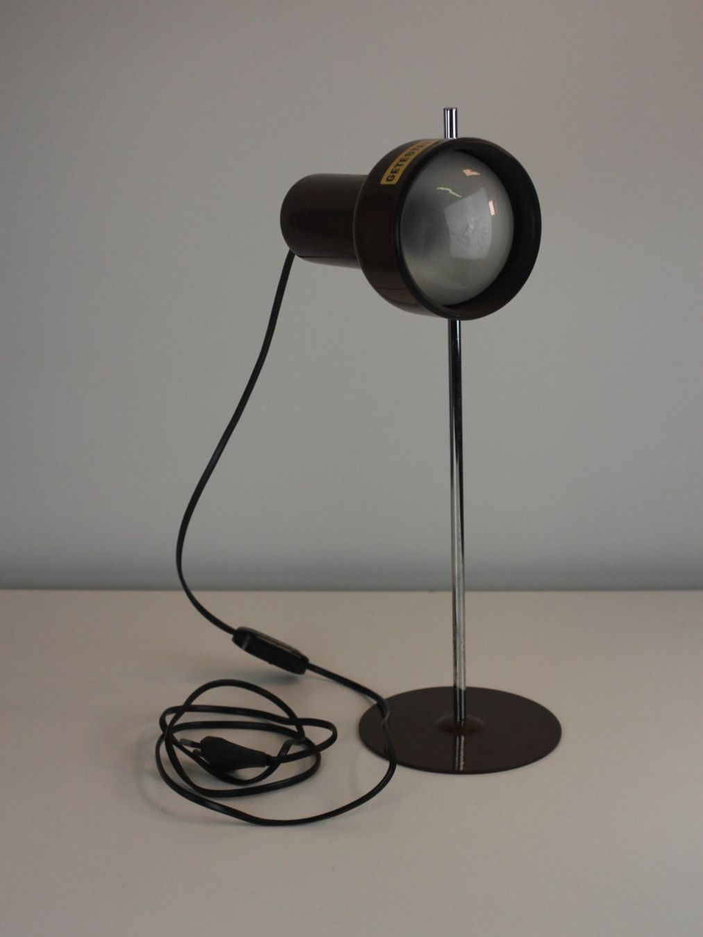 Lampade: Vintage Space Age Tischlampe Opalglas 70er – Usato da Basel venduto da IRMAundFRED 1