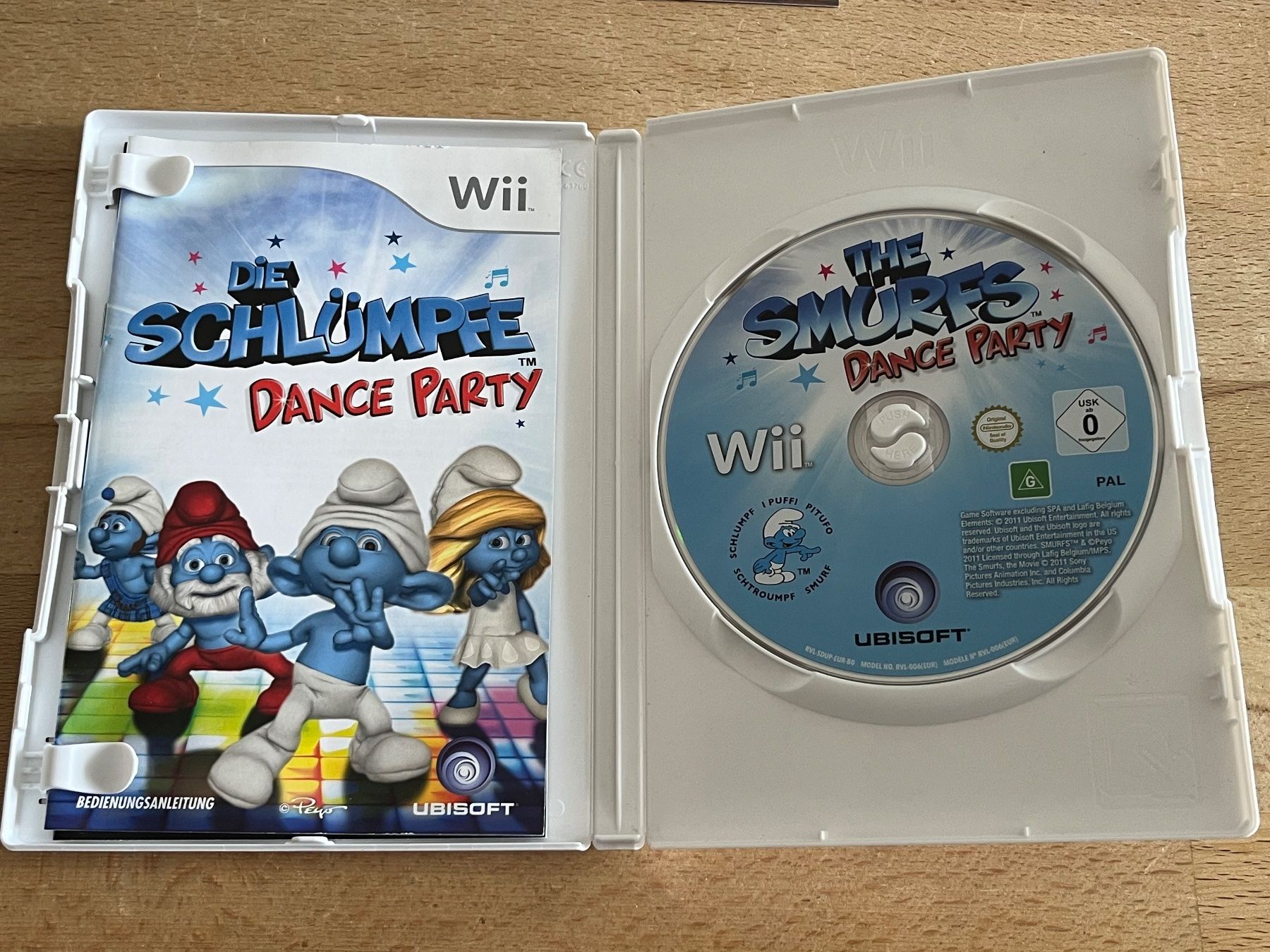 Nintendo Giochi: Die Schlumpfe Dance Party, Nintendo Wii – Usato da Thalwil venduto da ranx 1