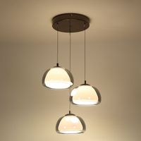 LED Pendelleuchte, CCT, Dimmer, 50 cm Ø