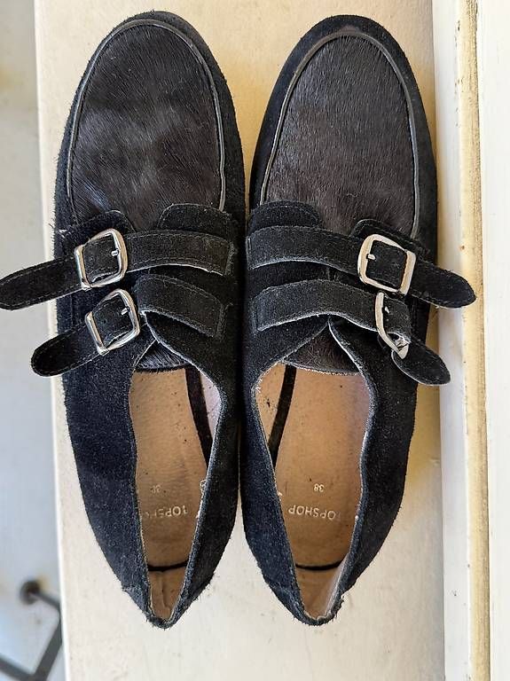 Damenschuhe: Topshop Damen-Schuhe Double Monk Strap Gr. 38 – Gebraucht aus Basel von zukk_ 1