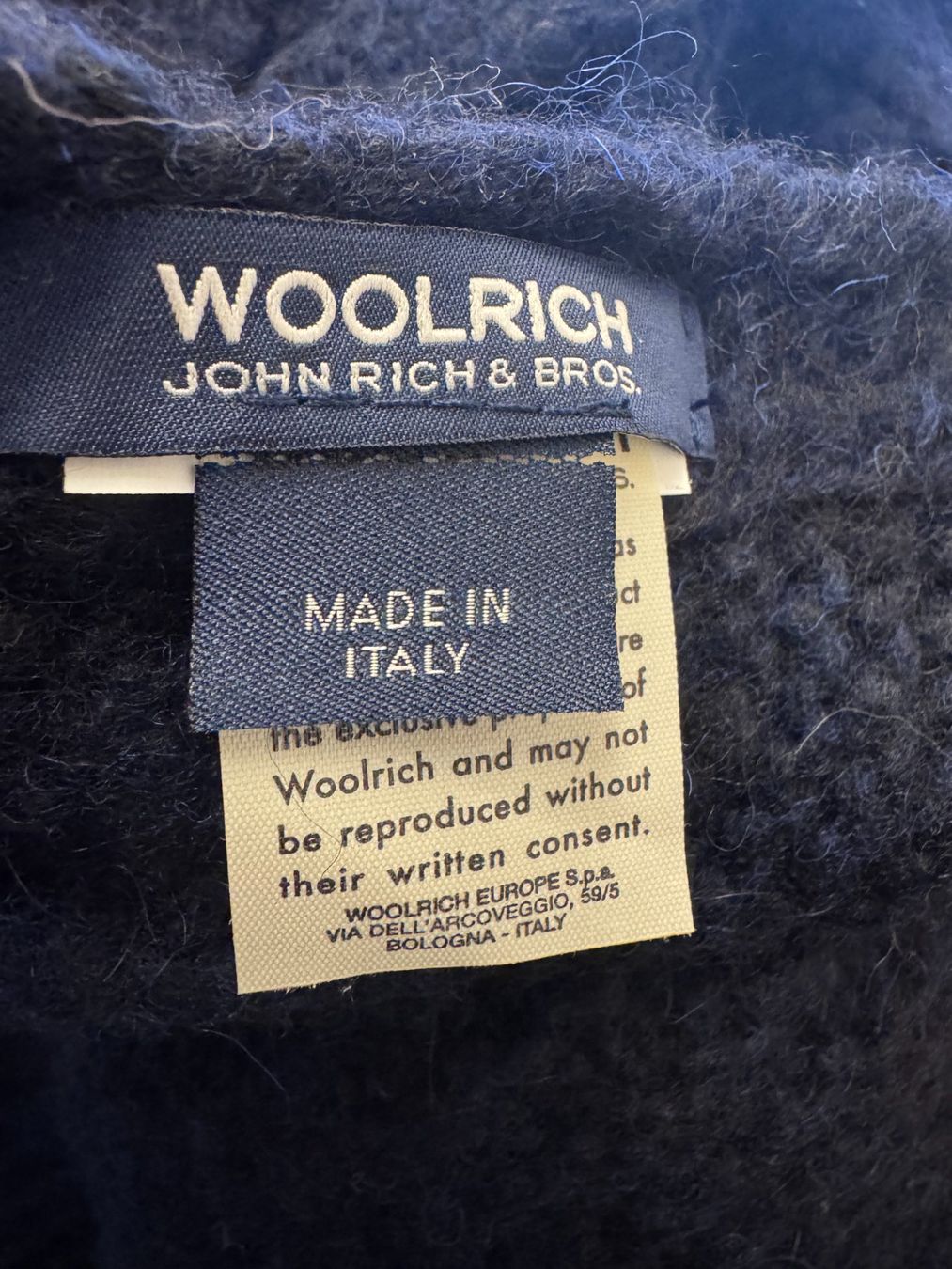 Foulard & Sciarpe: Woolrich Schal, blau, 33x220cm – Usato da Nürensdorf venduto da 2ND_STORY 4