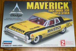 Lindberg Maverick 1964 Dodge 330 Super Stock 1:25