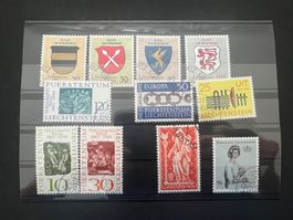 Liechtenstein Briefmarken Jahrgang 1965 gestempelt  (M794)