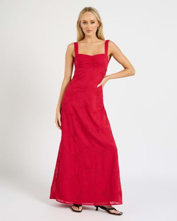 Luvalot Elegant Red Dress