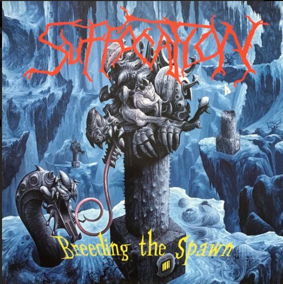 Schallplatten: Vinyle Suffocation -Breeding the Spawn - LP Original 1993 – Gebraucht aus St-Prex von eme_kc29