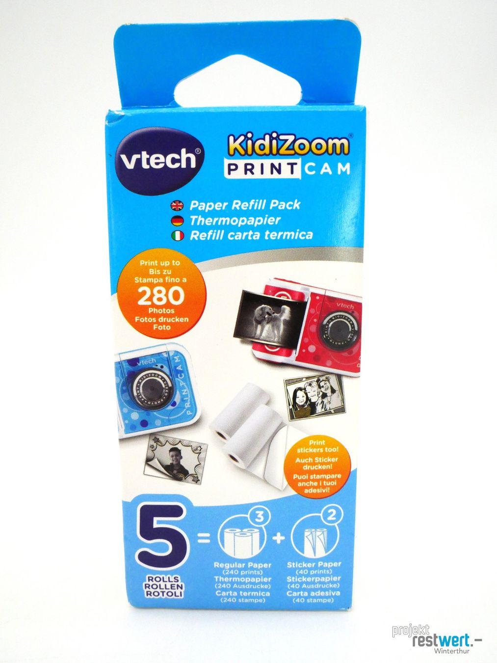 Pellicole: VTECH - KidiZoom Print Cam Thermopapier – Nuovo (secondo la descrizione) da Winterthur venduto da Restwert_Winterthur
