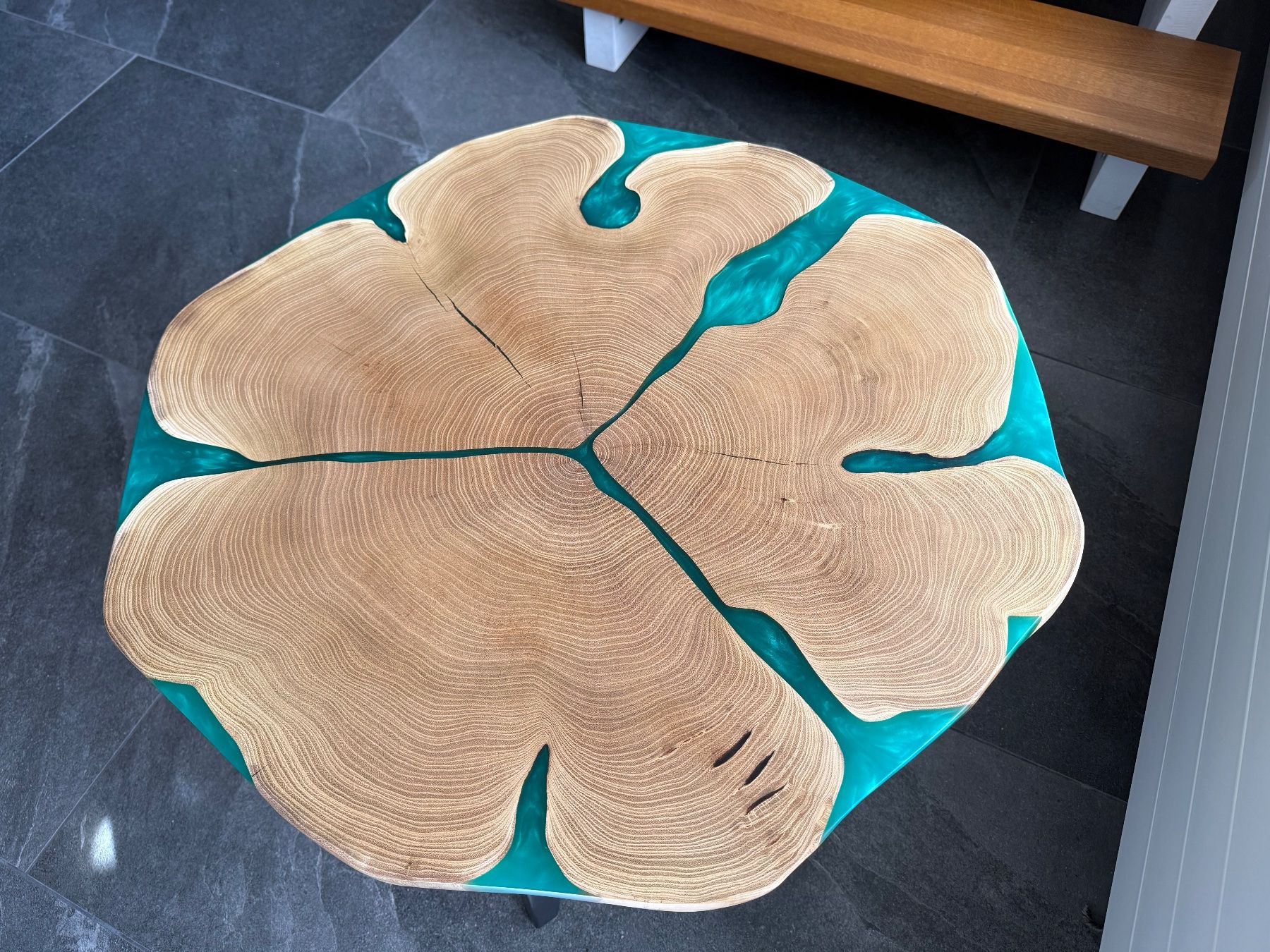Tavoli: Epoxydharz Couchtisch – Nuovo e nell'imballaggio originale da amriswil venduto da danihgt 2
