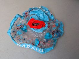 Schwimmring mit Griffen Baby 7-15kg