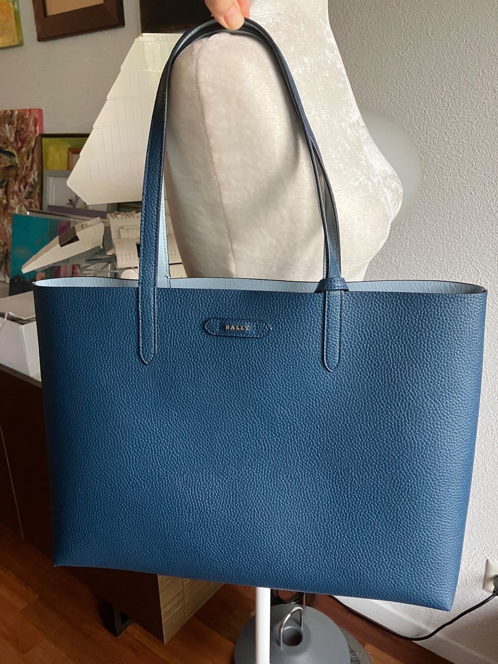 Bally Borse da donna: BALLY Tasche Leder Blau – Usato da Windisch venduto da Lyudmila01