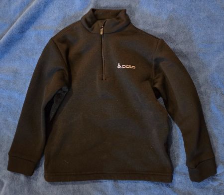 Odlo Fleece Pullover schwarz Grösse 80