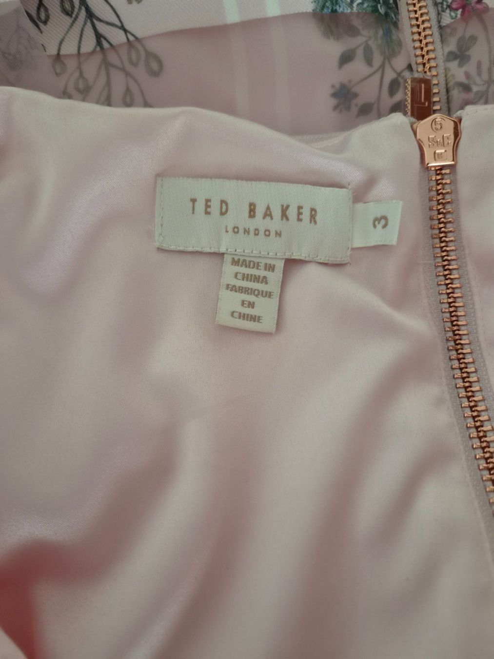 Ted Baker Kleider: Ted Baker sommerliches Kleid mit Blumenmuster, Gr. 38 – Neu (gemäss Beschreibung) aus Unterentfelden von hofa01 3