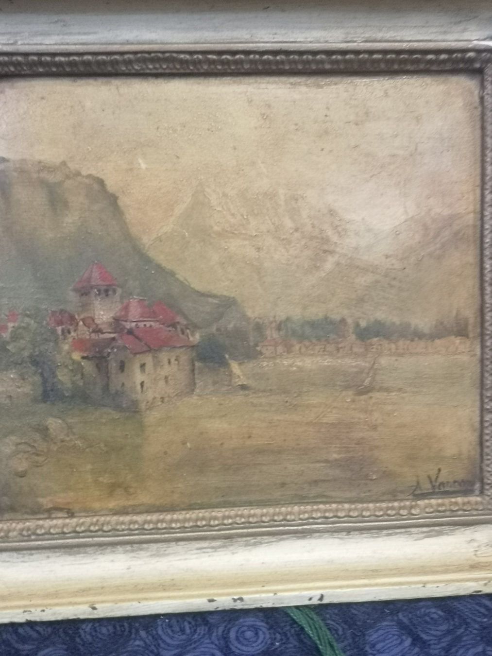 Gemälde: HUILE SUR PANNEAU SIGNÉE – Gebraucht aus Genève von Qanil77 4