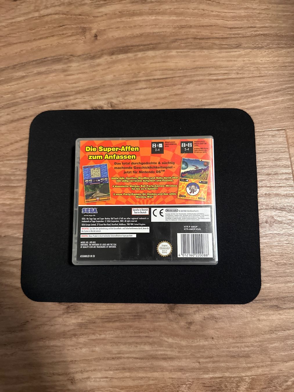 Giochi: Super Monkey Ball: Touch & Roll - Nintendo DS Spiel – Usato da Sulz AG venduto da DealWerk 1