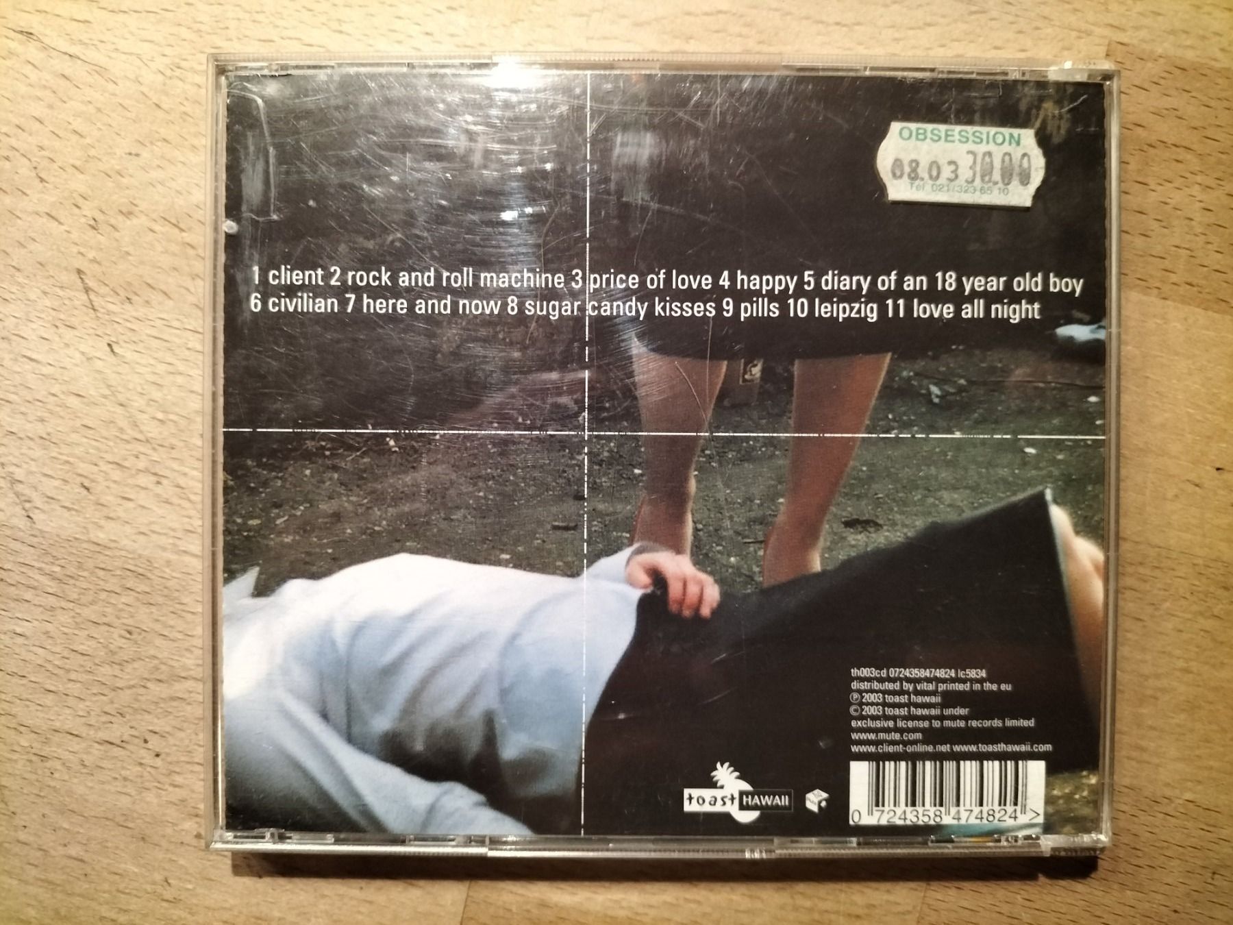 CD: Client – Clieиt CD – Usato da Biel / Bienne venduto da Music74 3