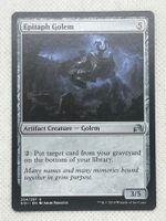 MTG Epitaph Golem SOI 254 Englisch Uncommon