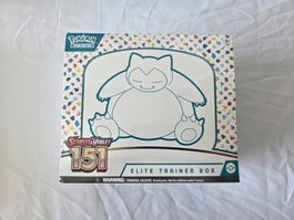 Pokémon 151 Scarlet & Violet Elite Trainer Box - Neu!