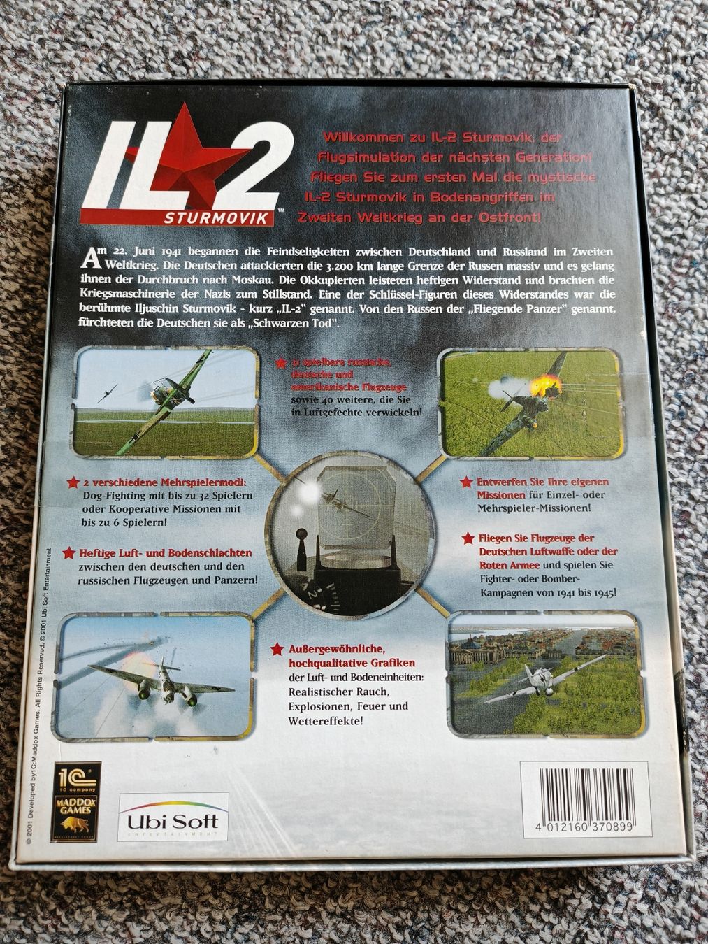 Giochi: IL-2 Sturmovik - PC Big Box – Usato da Thun venduto da Kankii 1