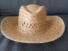 Strohhüte Cowboy Stil naturfarben top Zustand