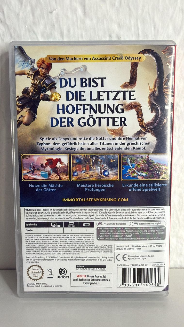 Spiele: Immortals Fenyx Rising - Nintendo Switch Game  TOP CONDITION – Gebraucht aus Ehrendingen von lax21 2