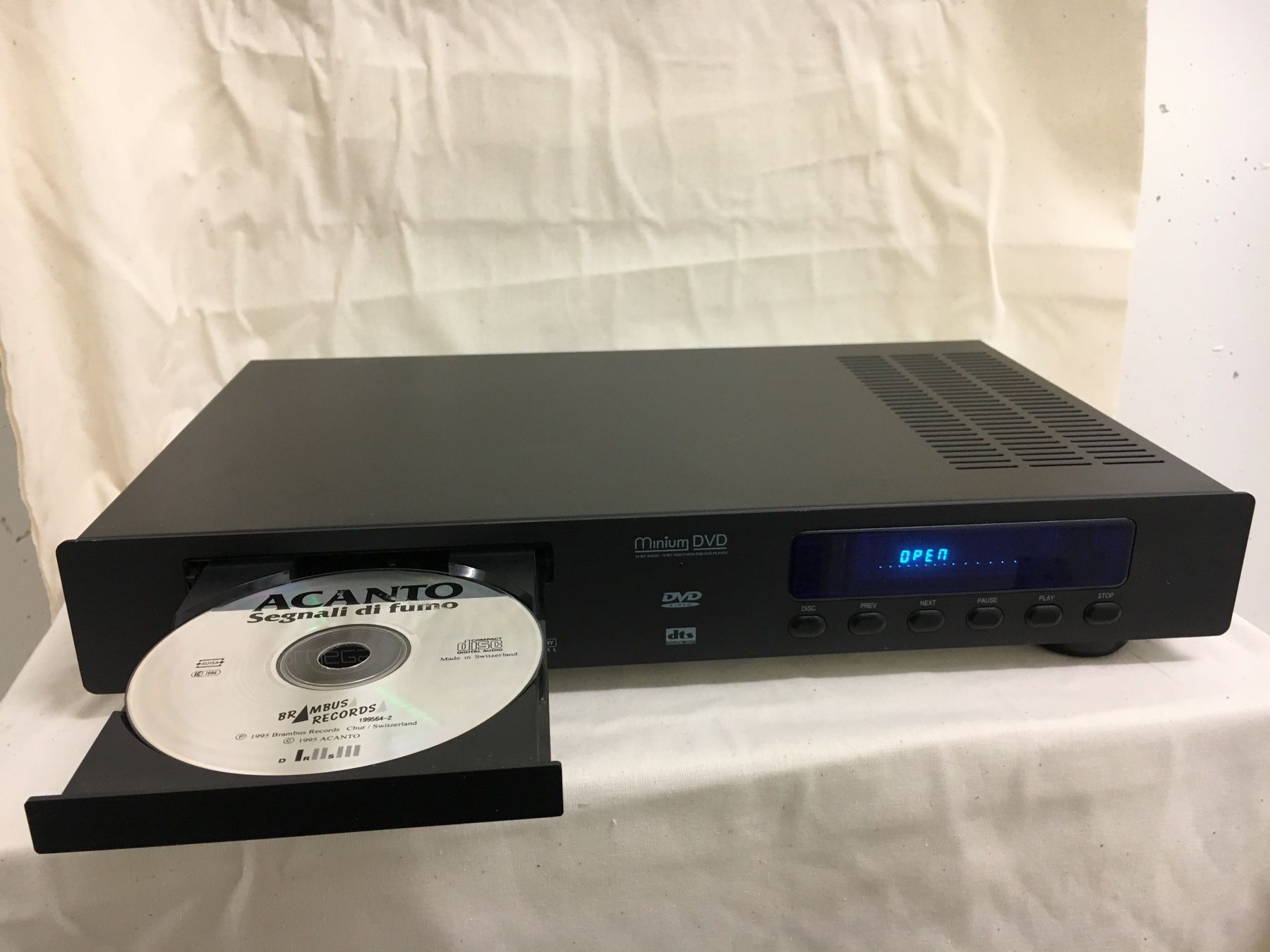 Lettore multimediale & Streamer: Micromega Minium CD/DVD Player – Usato da Wirzweli venduto da Kreonides 1