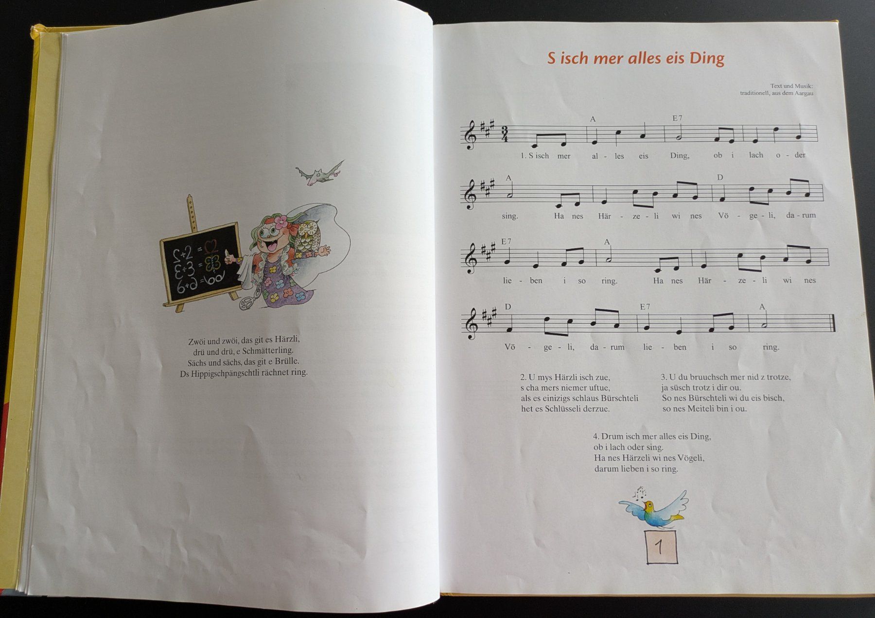 Libri: Di schönschte Chinderlieder von Peter Reber – Usato da Kölliken venduto da mic_9n9d 2