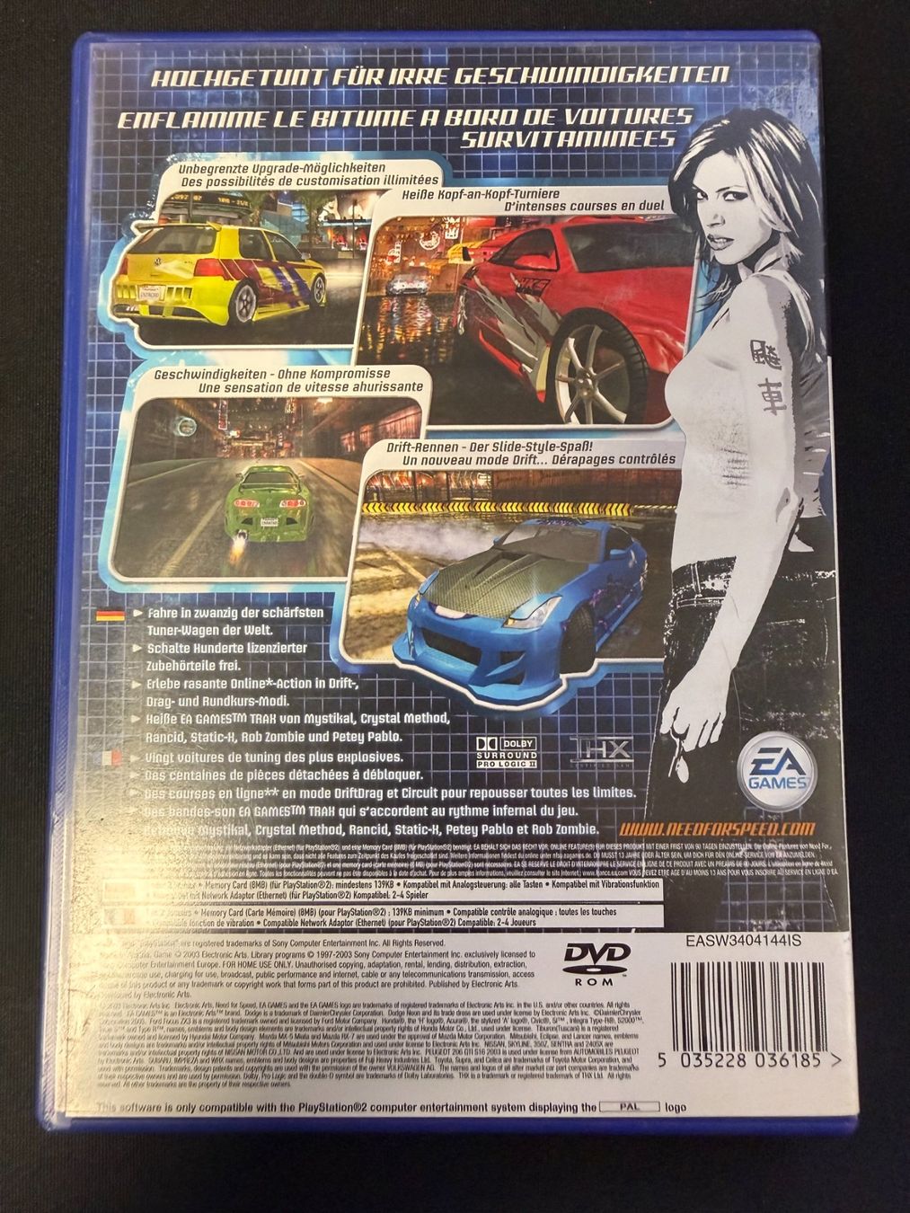 Jeux: Need For Speed Underground - PS2 – D'occasion à Pont-de-la-Morge par Darfal 2