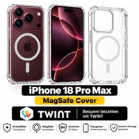 iPhone 18 Pro Max, Hülle, MagSafe, transparent, stoßfest