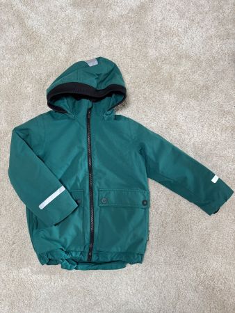 ReimaTec Winterjacke wasserdicht warme Isolierung grün 110