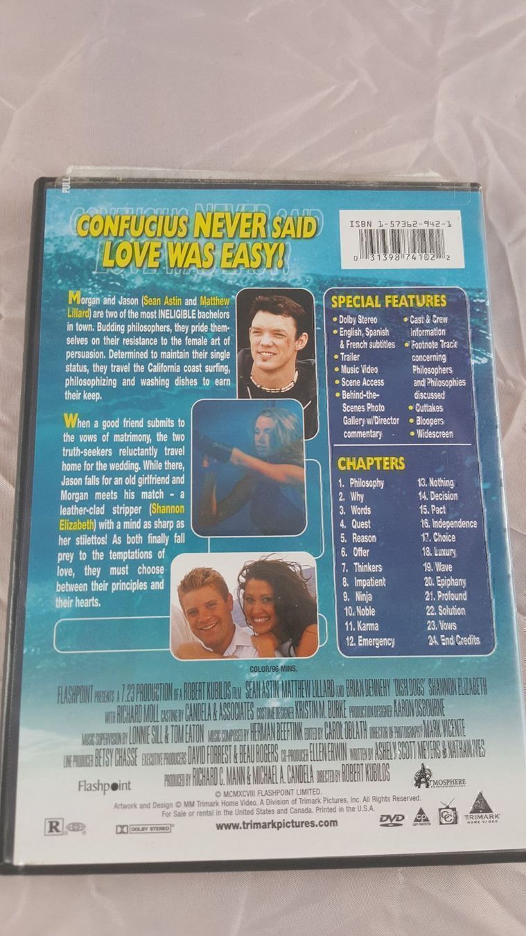 Tutti i DVDs: DVD Disch Dogs Surffilm in Englisch – Usato da Dierikon venduto da tasticfantastic 1