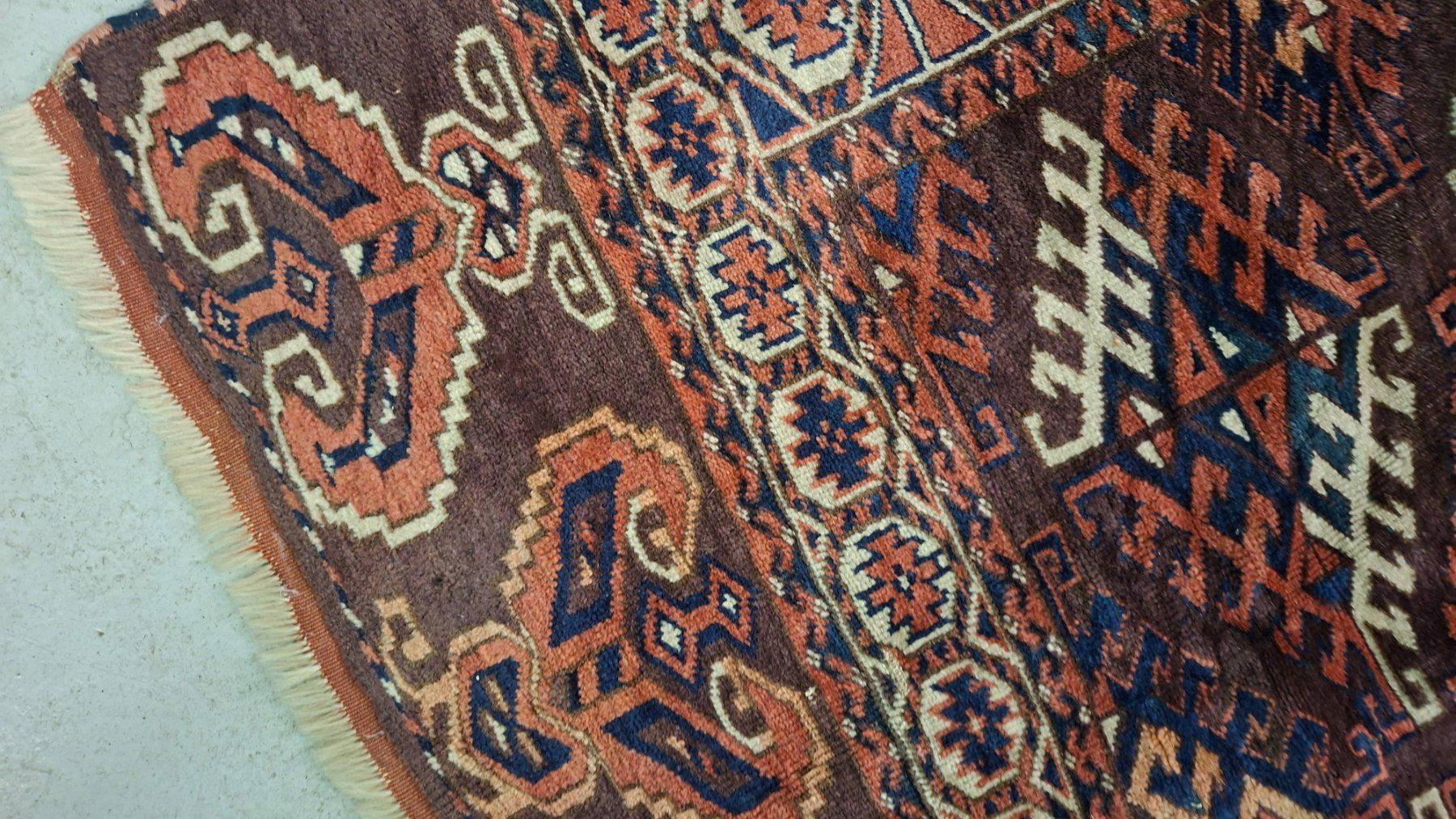 Tappeti: Antique Turkmen   Teppich – Usato da Dübendorf venduto da Babyl2945 4