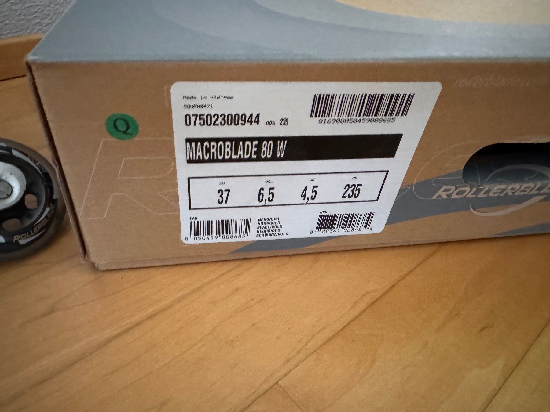 Pattini in linea & Pattini a rotelle: Rollerblade Macroblade 80 W, Gr. 37 – Usato da Uster venduto da Niamgro 1