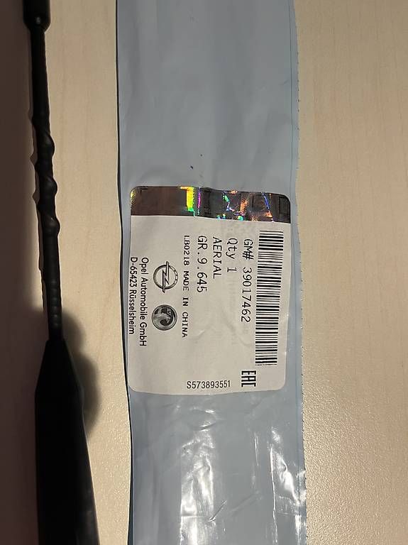 Tutti pezzi di ricambio auto: Neue Stabantenne Opel 39017462 – Usato da Dagmersellen venduto da glahd 1