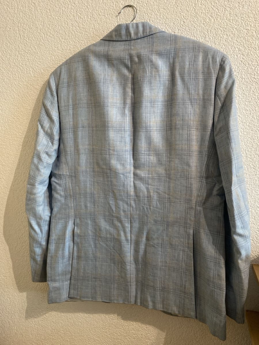 Completi: Sakko Hugo Boss, hellblau kariert, Grösse 50 – Usato da Roggliswil venduto da New007 3