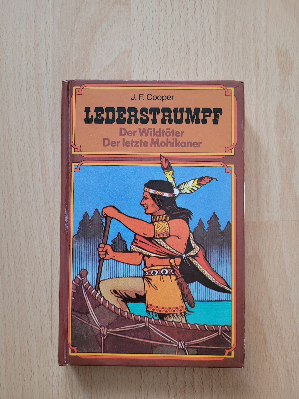 Libri: Lederstrumpf, Der Wildtöter & Der letzte Mohikaner – Usato da Perlen venduto da Safari_23