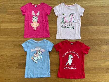 T-Shirt Kleiderpaket für Mädchen Gr. 128