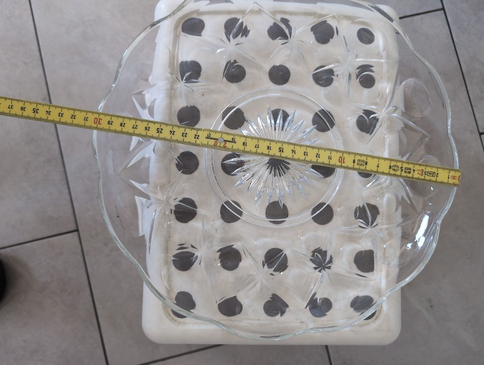 Servierplatten: Glasplatte 30 cm – Gebraucht aus Bern von berneroberlaenderin 2