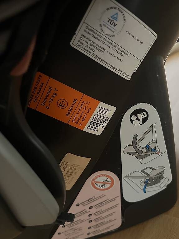 Seggiolini per auto: Römer Babysafe Autositz – Usato da Affeltrangen venduto da ani_rc9d 3