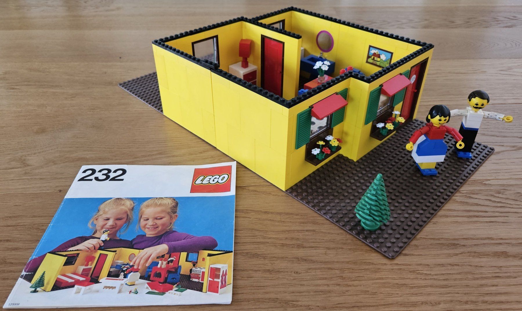 Lego Giocattoli: Lego Homemaker 232 - Bungalow (1978) – Usato da Schaffhausen venduto da asyouwestley