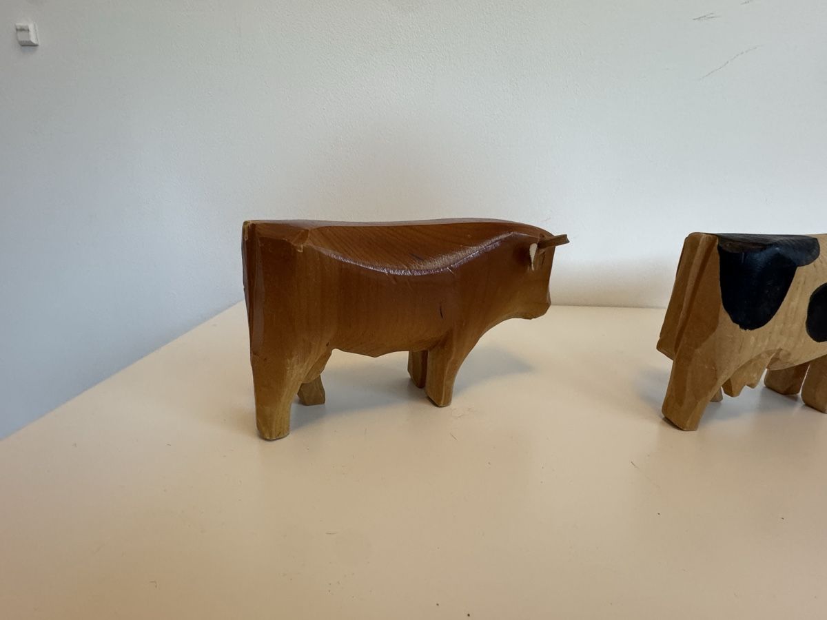 Statuette: Holz Kühe – Usato da Langnau i. E. venduto da nic_dh5j 6