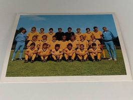 Seltene Mannschaftskarte Borussia Dortmund. Ca. 70er Jahre