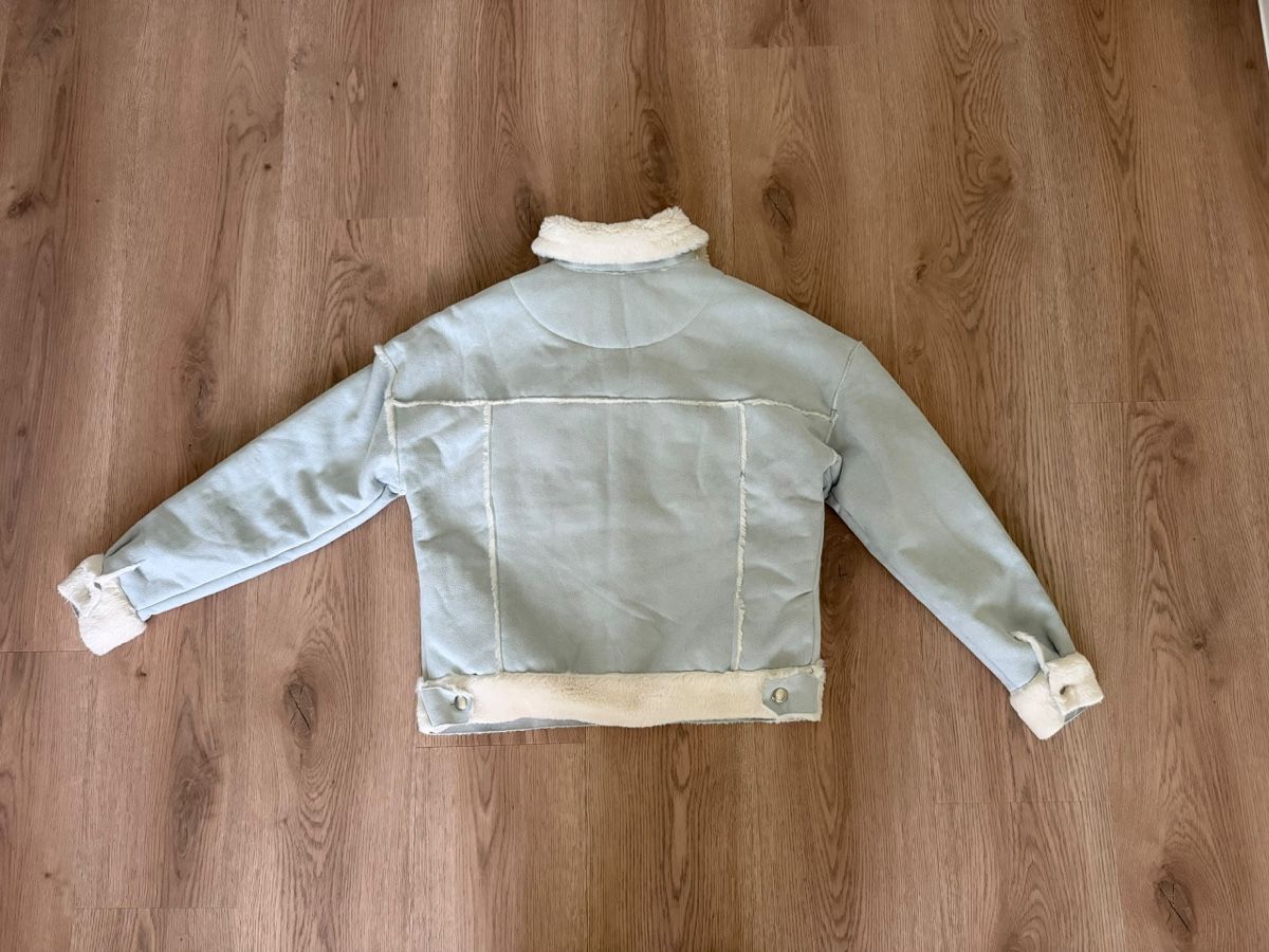 Giacche: Damen Jacke Bershka hellblau mit Fellfutter Grösse S – Usato da Lengnau AG venduto da meaganxm 1