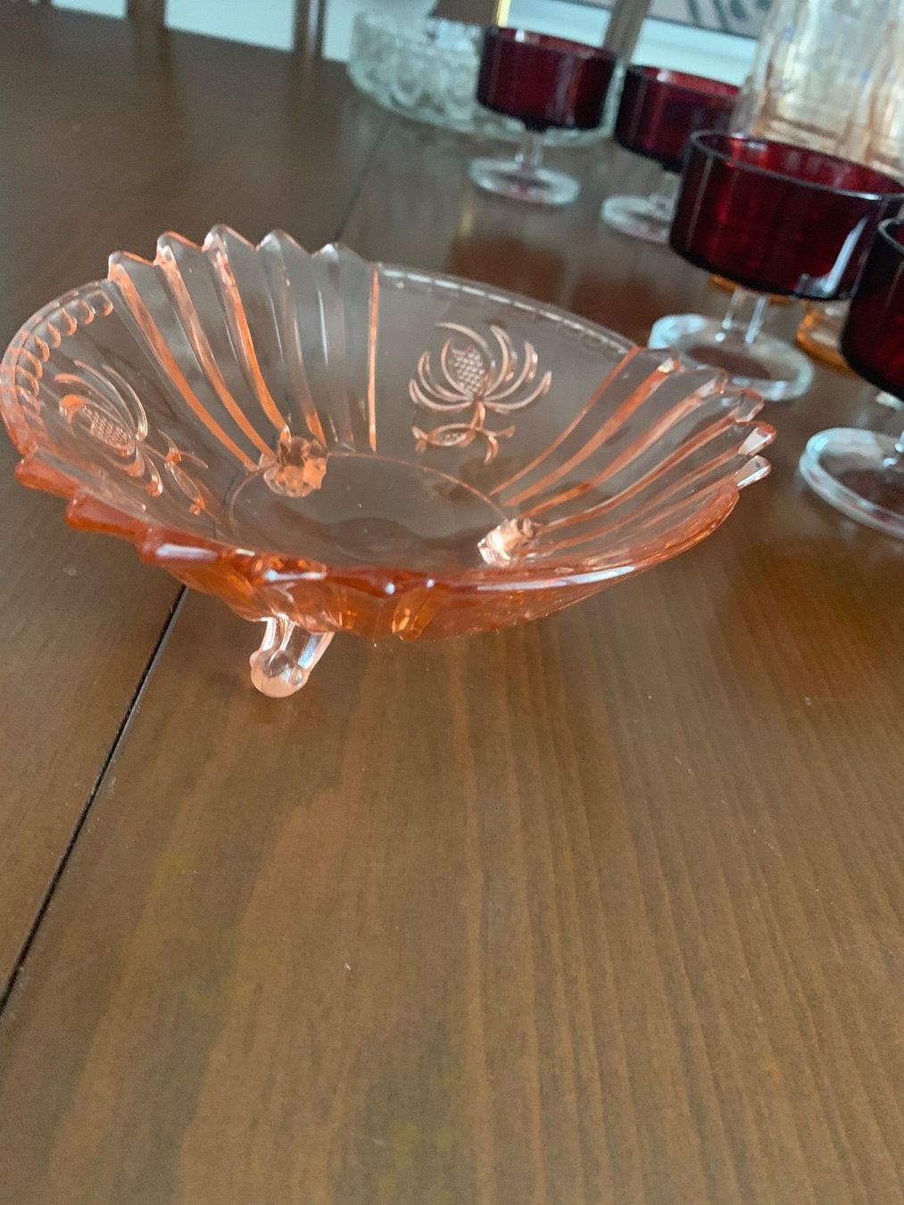 Ciotole: Antik Salat Schalen Set Kristall – Usato da Nuerensdorf venduto da gokden1336 4