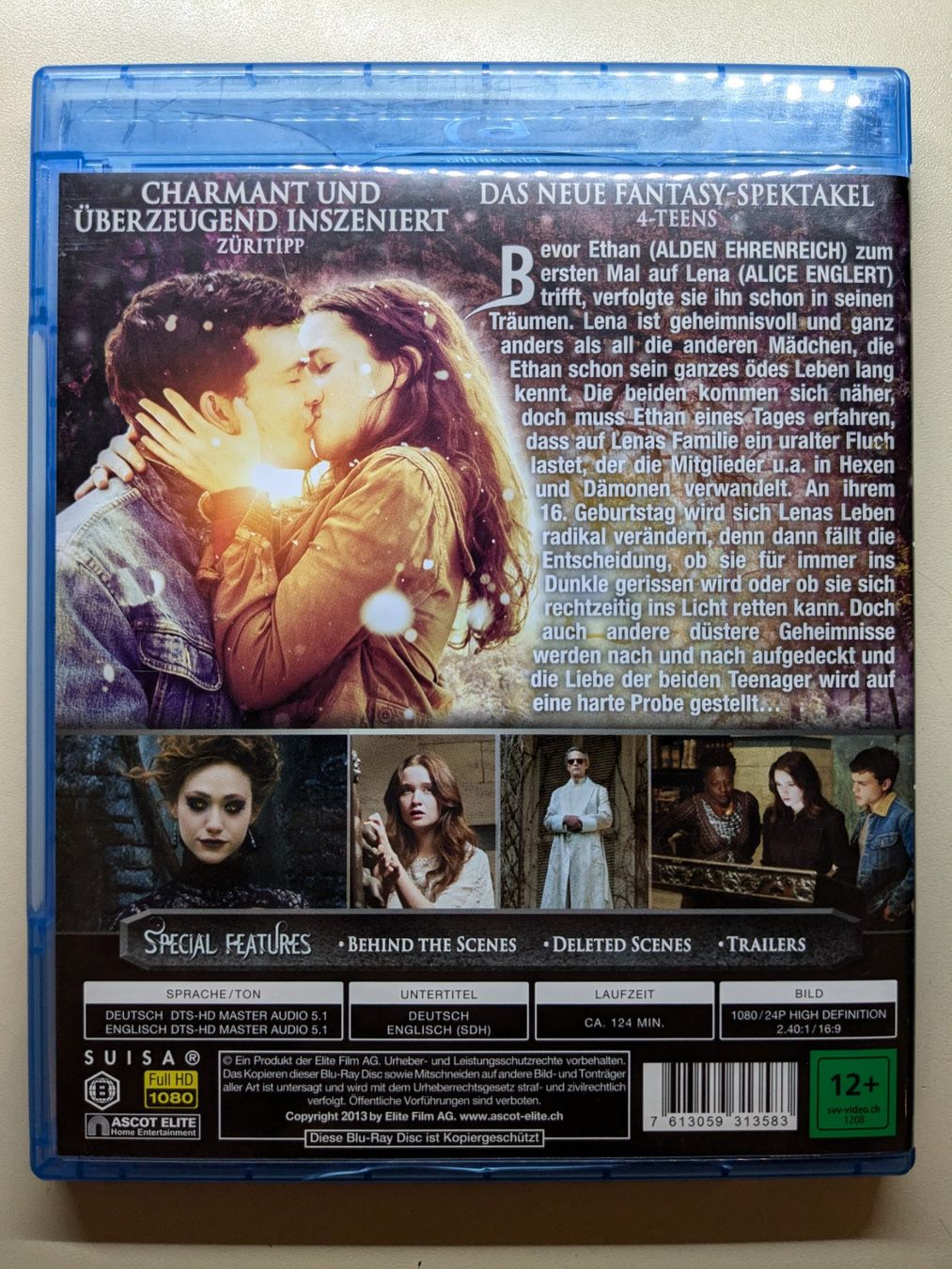Tutti i DVDs: Beautiful Creatures - Eine unsterbliche Liebe [Blu-ray] – Usato da Port venduto da gecotom 1