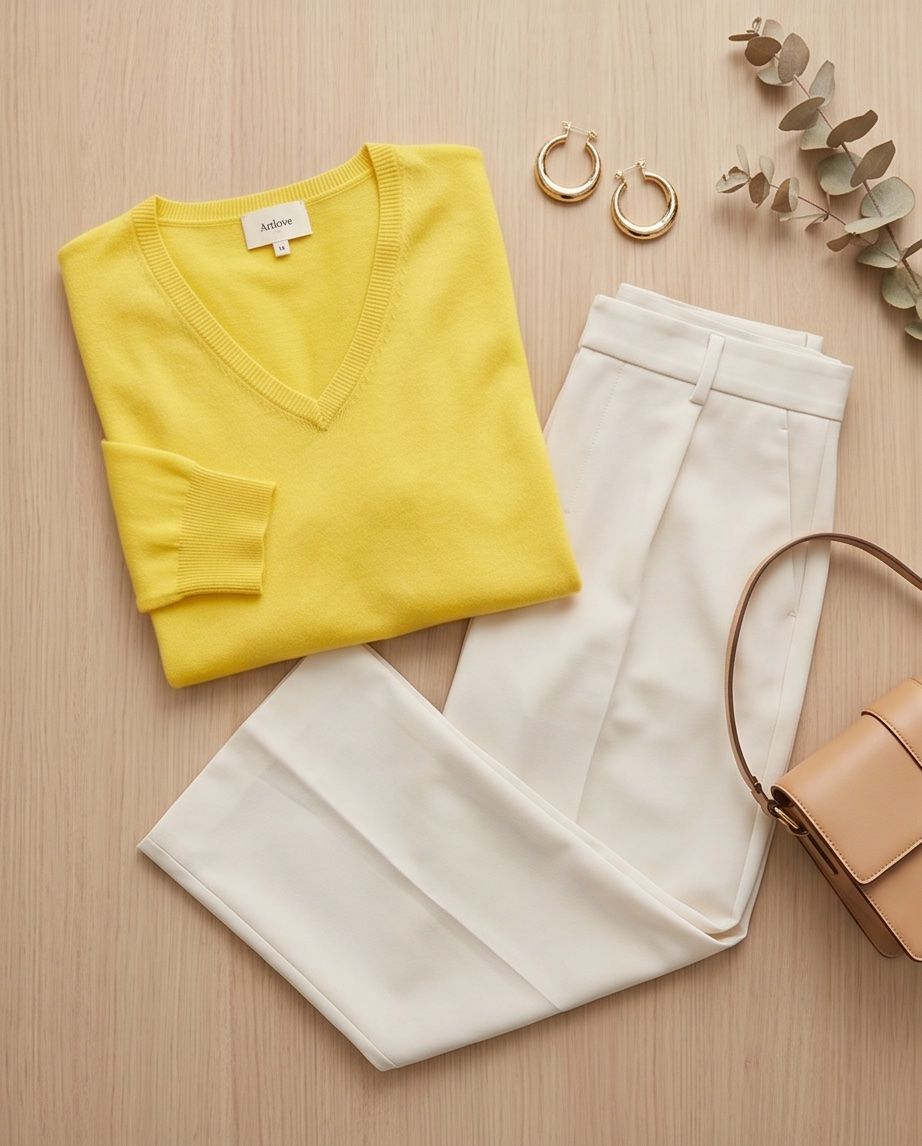 Pullover & Sweatshirts: Artlove PULL Jaune - Neuf - Taille L – Neu und originalverpackt aus Vuisternens-Romont von gol_xp6p 1