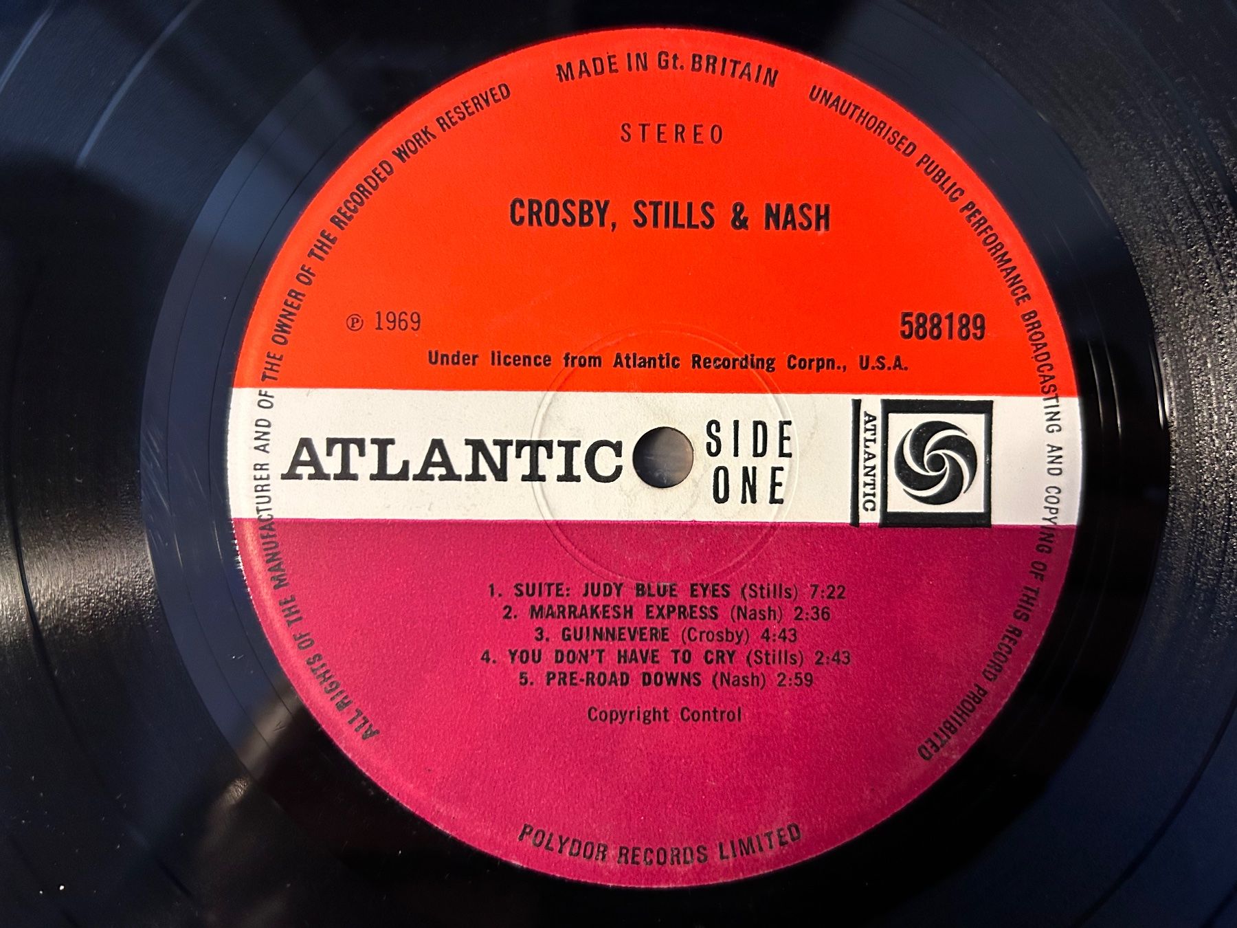 Schallplatten: Crosby, Stills & Nash - First, LP Vinyl Schallplatte – Gebraucht aus Aesch BL von BlueMusicRecords 4