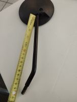 Runder Velospiegel, Durchmesser 10 cm, Schwarz
